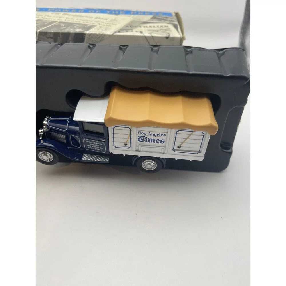 Matchbox Collectibles LA Times Newspaper Truck Diecast w/ Box 4.5